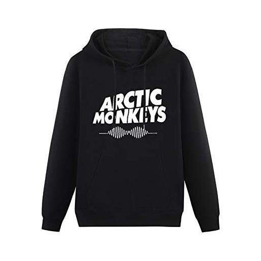 lluvia men's hoody arct ic monkeys hoodies pullover cotton blend sweatshirts l