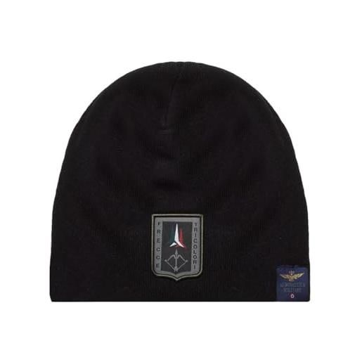 Aeronautica Militare berretto toque patch frecce tricolori (m, jet black)