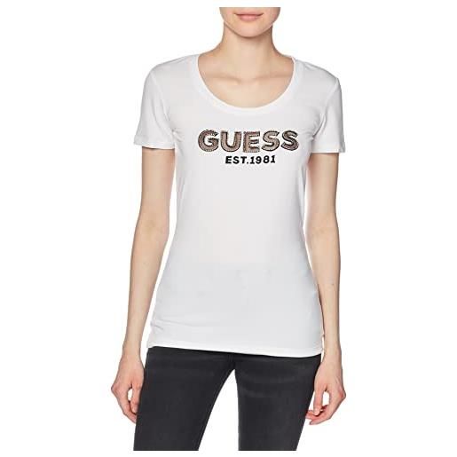 GUESS t-shirt logo strass | group: GUESS jeans-w3gi35j1300-110044 | taglia: s