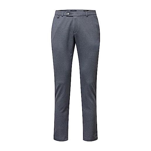 bugatti 4096-36830 pantaloni eleganti da uomo, grigio scuro, 38w x 30l
