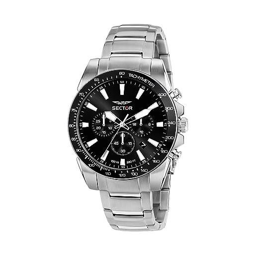 Orologio Sector No Limits Uomo – Cronografo, Quarzo, Acciaio, Quadrante Blu 41 Mm – Collezione 660