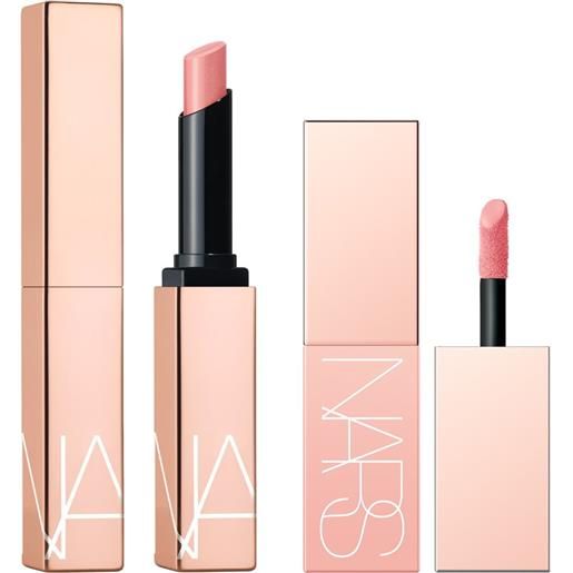Nars mini holiday collection orgasm afterglow lipstick & mini liquid blush duo 2 pz