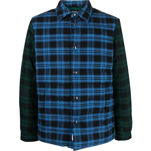 Woolrich giacca-camicia con motivo a quadri - verde