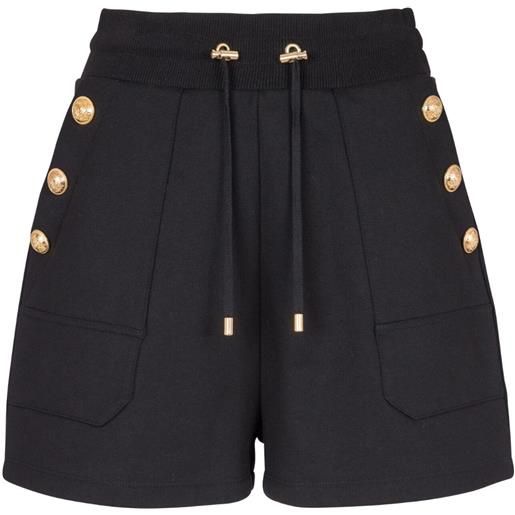 Balmain shorts 6-button - nero