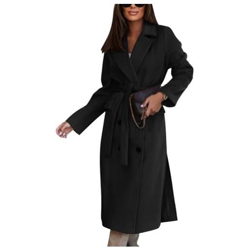 Giacche e cappotti Mambain Cappotti Donna Invernale Cardigan Donna Cotone Caldo Antivento Manica