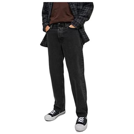 JACK & JONES jjieddie jjoriginal cj 275 sn pantaloni, denim nero, 34w x 32l uomo