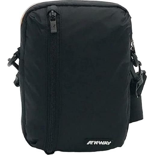 K-Way borsello a tracolla k way barbiton black pure usy
