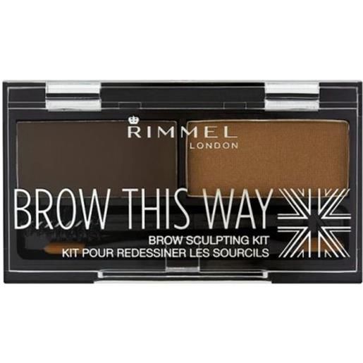 RIMMEL (div. Coty Italia Srl) rimmel eyebrow powd kit palet