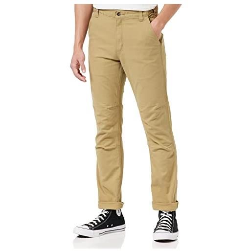 Carhartt, pantaloni da lavoro cinque tasche rugged flex®, straight fit uomo, nero, w30/l30