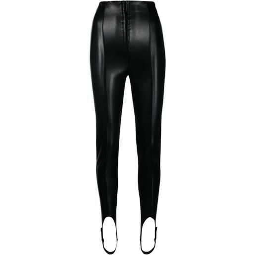 Philosophy Di Lorenzo Serafini leggings con staffe - nero