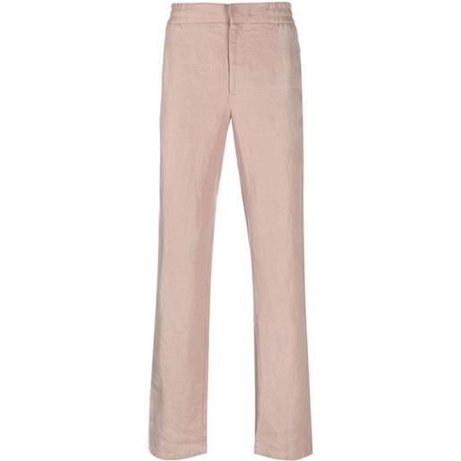 Orlebar Brown pantaloni cornell in lino - toni neutri