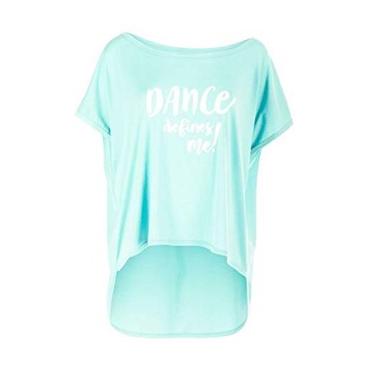 WINSHAPE camicia da donna in modal ultra leggera mct017 defines me dance style, fitness, tempo libero, sport, allenamento yoga, t-shirt, vaniglia-bianco, s
