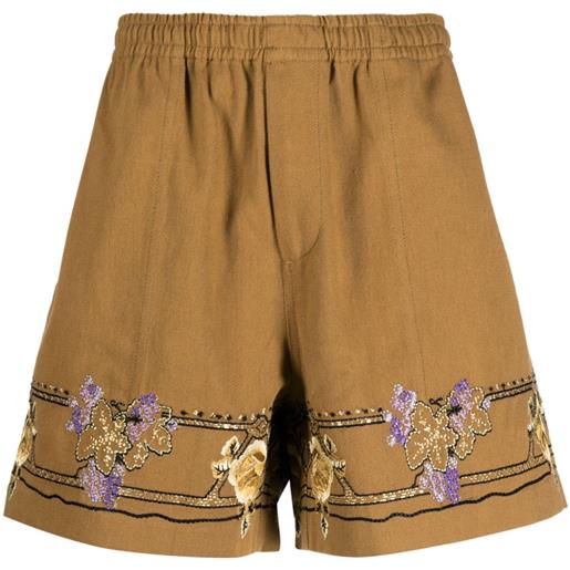 BODE shorts autumn royal - marrone