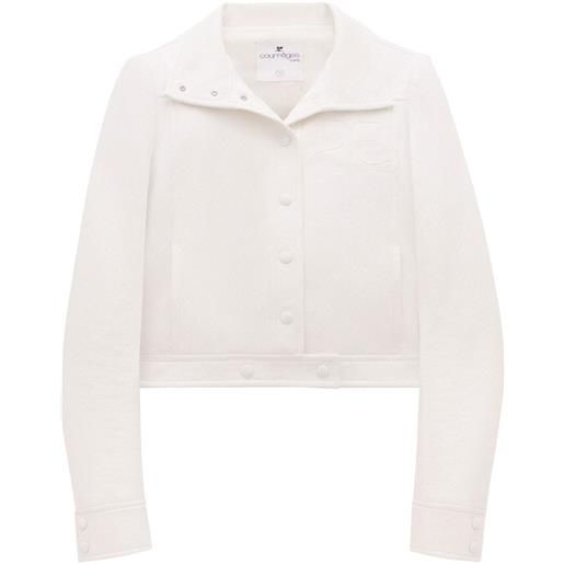 Courrèges giacca crop - bianco