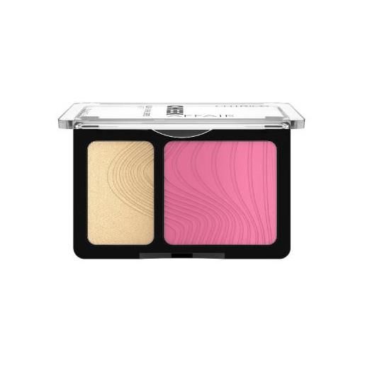 Catrice cheek affair blush & highlighter palette palette con blush e highlighter 10 g tonalità 010 love at first swipe