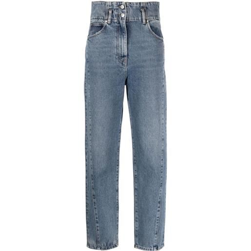 IRO jeans affusolati harold a vita alta - blu