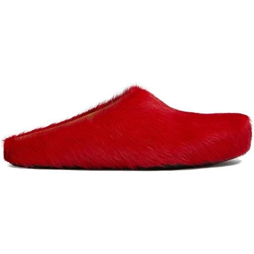 Marni slippers fussbet sabot - rosso