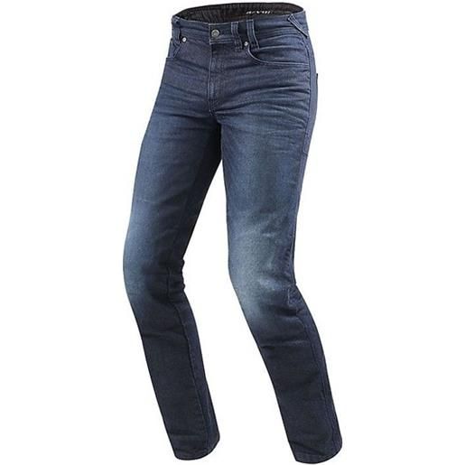 Rev'it pantaloni moto jeans Rev'it vendome 2 dark blu l 34