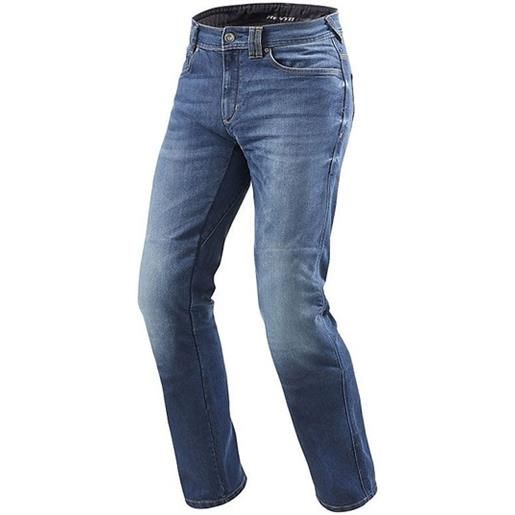 Rev'it pantaloni moto jeans Rev'it philly 2 blu l34