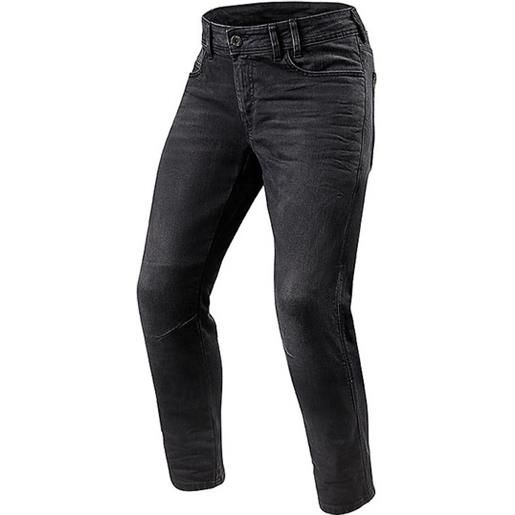 Rev'it pantaloni jeans moto Rev'it detroit tf medium grey used stan