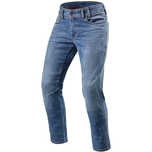 Rev'it pantaloni jeans moto Rev'it detroit tf classic blu used allu