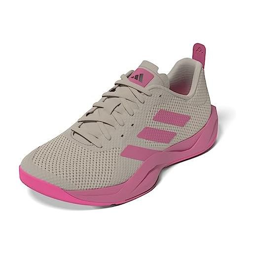 adidas rapidmove trainer w, shoes-low (non football) donna, wonder beige/wonder beige/pink fusion, 42 eu