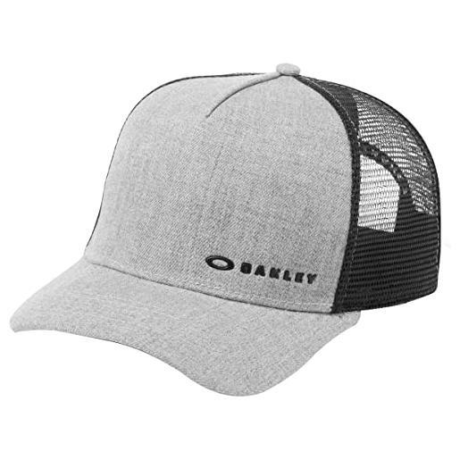 Oakley berretto chalten, cappellino da baseball uomo, grigio scuro, m
