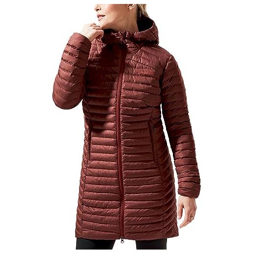 Berghaus nula micro synthetic insulated long giacca per donna, bordeaux, 36