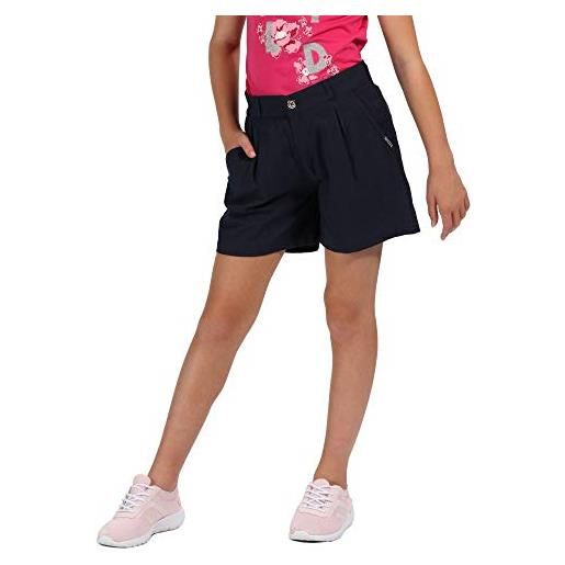 Regatta damita coolweave - pantaloncini in cotone effetto vintage, bambino, pantaloncini, rkj096, marina militare, 5-6 anni