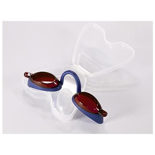 Lessian Giss protezione oculare per cabine solarium uva e uvb. Perfetto per l'abbronzatura in spiaggia e in piscina. Produzione propria. Modello flexivision (blu)