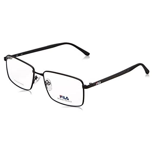 Fila vfi293 occhiali, total semi matt black, 54 uomo, total semi matt black