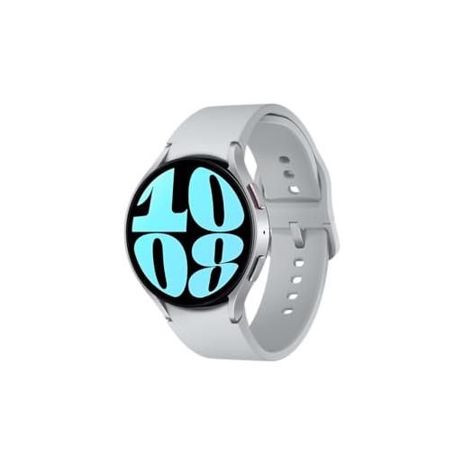Samsung galaxy watch6 sm-r940nzsadbt smartwatch e orologio sportivo 3,81 cm (1.5) oled 44 mm digitale 480 x 480 pixel touch screen argento wi-fi gps (satellitare)