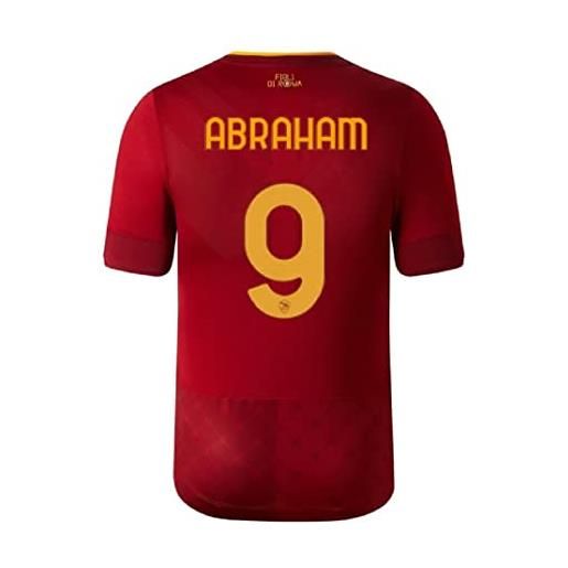As Roma kit nameblock number home tammy abraham 9 collezione ufficiale 2022/2023, adulto