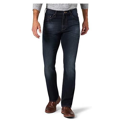 Wrangler Authentics jeans slim straight uomo, crepuscolo, w40 / l32