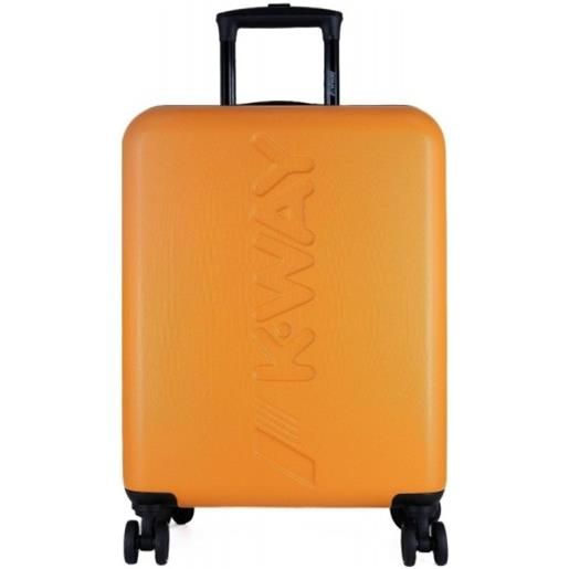 K-Way trolley bagaglio a mano k way orange l22