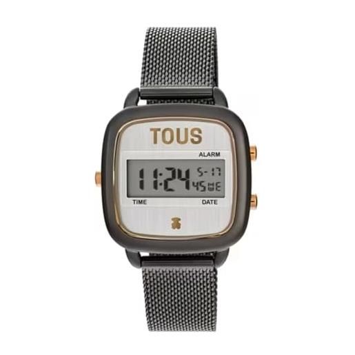 TOUS reloj d-logo 300358300 acero digital ip grigio, classico