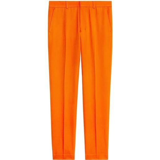 AMI Paris pantaloni sartoriali slim - arancione