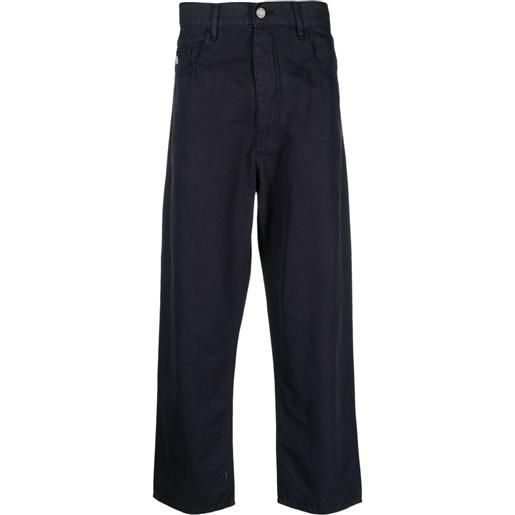 C.P. Company pantaloni dritti con 5 tasche - blu
