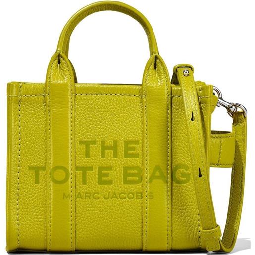 Marc Jacobs borsa the leather tote mini - verde