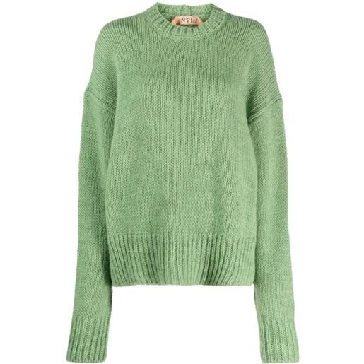 Nº21 maglione girocollo - verde