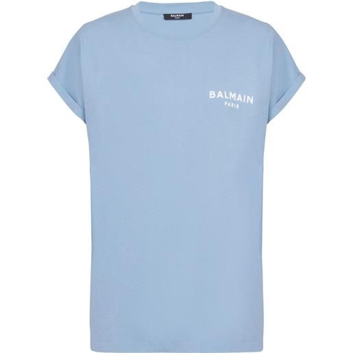 Balmain t-shirt con logo - blu
