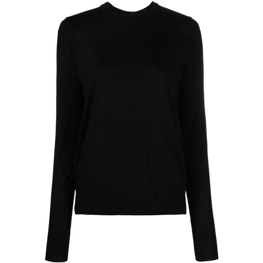 Zadig&Voltaire maglione emma asimmetrico - nero