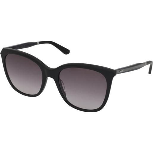 Calvin Klein ck23500s 001 | occhiali da sole graduati o non graduati | prova online | plastica | quadrati | nero | adrialenti