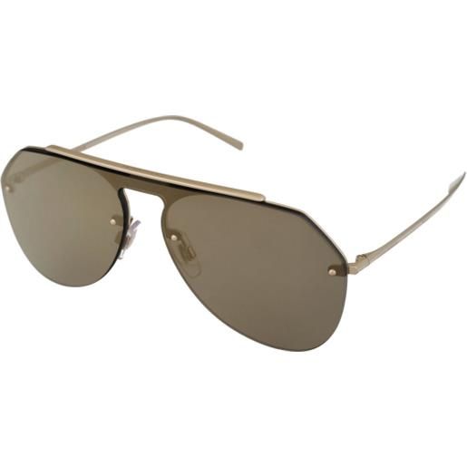 Dolce & Gabbana dg2213 488/5a | occhiali da sole graduati o non graduati | prova online | unisex | plastica | pilot | oro | adrialenti