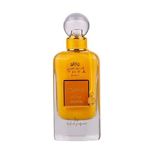 Generic mango ithra musk eau de parfum ard al zaafaran, unisex, 100 ml