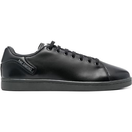 Raf Simons sneakers con punta tonda - nero