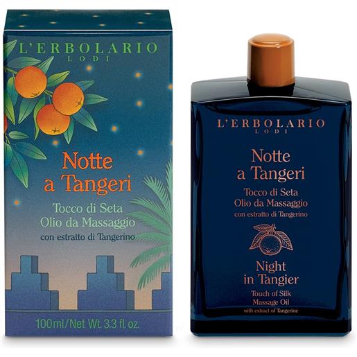 L'ERBOLARIO Srl l'erbolario notte a tangeri tocco di seta olio da massaggio 100 ml