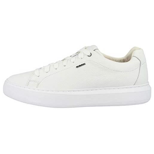 Geox u deiven b, sneakers uomo, bianco (white t0c1000), 42 eu