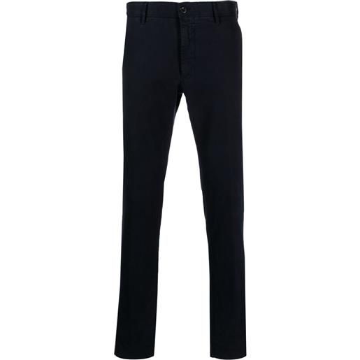 Incotex pantaloni skinny - blu