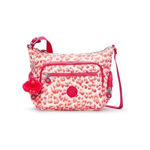 Kipling gabbie s, tracolla piccola donna, rosa (blooming pink), one size